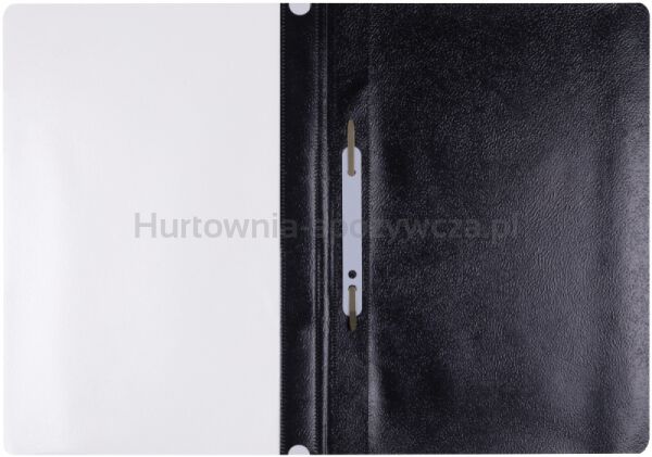 Office Products Skoroszyt, PP, A4, miękki, 100/170mikr., czarny  - 2