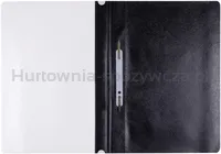 Office Products Skoroszyt, PP, A4, miękki, 100/170mikr., czarny  - 2