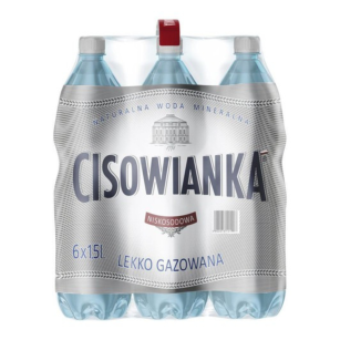 Woda Cisowianka Lekko Gazowana 1,5L