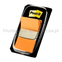 Post-It Zakładki indeksujące (680-4), PP, 25,4x43,2mm, 50 kart., pomarańczowe  - 2