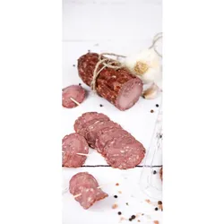 Las Huberta Kiełbasa krakowska sucha z dziczyzny 120g plastry
