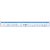 Linijka Plastikowa Keyroad, 30 Cm, Zawieszka, Transparentna - 2