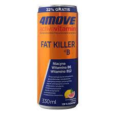 4MOVE Active Vitamin FAT KILLER smak grejpfruta i cytryny 330 ml