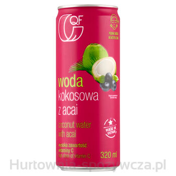 Qualita Food Woda Kokosowa Z Acai 320Ml
