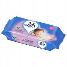 Lula Chusteczki nawilżane z alantoiną 72 szt.