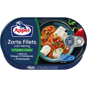 Appel Filety śledziowe w kremie paprykowym 200g