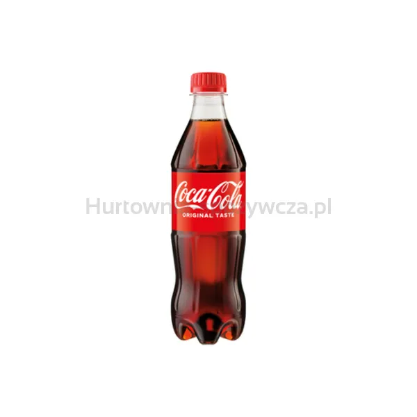 Coca Cola PET 500 ml (w tym +0,50 zł/szt. zwrotnej kaucji)