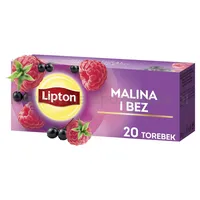 Herbata LIPTON owocowa, malina i bez, 20 torebek - 3