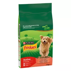 Friskies Active z wołowiną i warzywami 7 kg