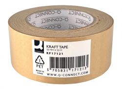 Taśma papierowa Q-CONNECT KRAFT, 50mm, 50m, 130 mic