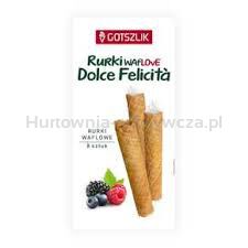 Gotszlik Dolce Felicita Rurki Waflowe 136G 8 Szt.