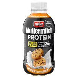 Müllermilch Protein Zero napój mleczny American Cookie 400g