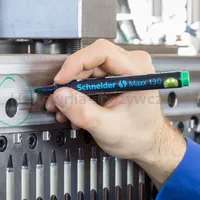 Marker permanentny SCHNEIDER Maxx 130, okrągły, 1-3mm, blister, niebieski - 9