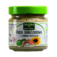 Helcom Pasta Słonecznikowa Z Czosnkiem Niedźwiedzim 180G  Naturalnie