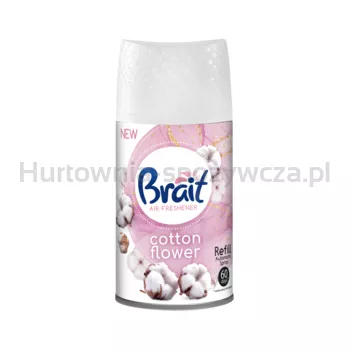 Odświeżacz automatyczny spray BRAIT Cotton flower 250ML
