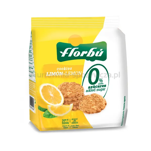 Ciastka O Smaku Cytrynowym Bez Dodatku Cukru 130G