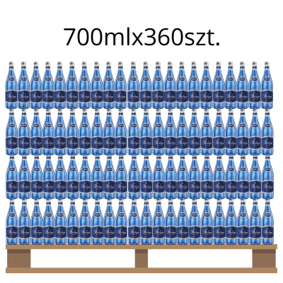 Woda CISOWIANKA PERLAGE GAZ 700mlx360 szt. SZKŁO (Paleta)