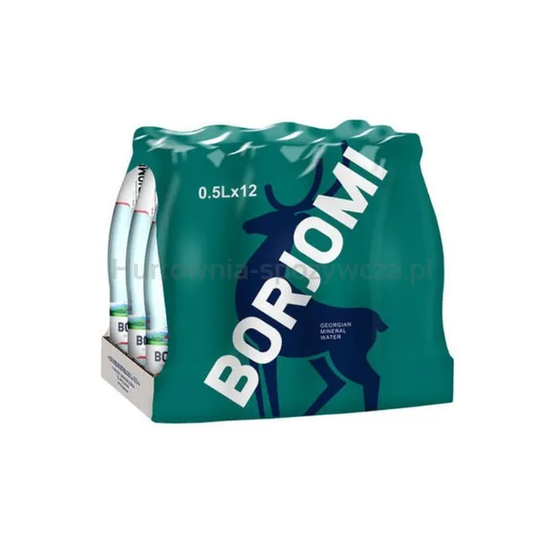Borjomi Naturalna Woda Mineralna Gazowana 500 Ml (Szkło)