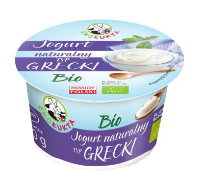 Jogurt Naturalny Typu Greckiego Bio 200 G - Eko Łukta [BIO]