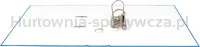 Segregator OFFICE PRODUCTS Officer, PP, A4/75mm, bordowy - 4