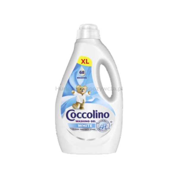 Coccolino Care żel do prania białych tkanin 2.72 l (68 prań)