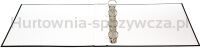 Donau Segregator ringowy PP, A4/4R/25mm, czarny  - 3