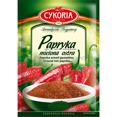 Cykoria Papryka Mielona Ostra 20G 