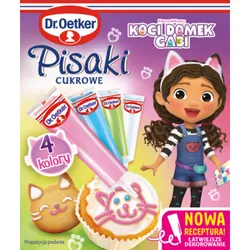 Dr. Oetker Pisaki cukrowe Koci Domek Gabi 68 g