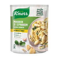 Knorr Makaron Pełnoziarnisty Ze Szpinakiem W Sosie Serowym 160G