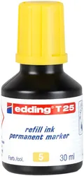 Tusz Do Uzupełniania Markerów Permanentnych E-T25 Edding, Żółty