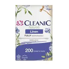 Cleanic Patyczki Higieniczne Naturals Linen 200 Szt.