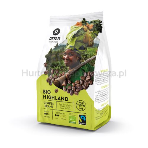 Kawa Ziarnista Arabica/Robusta Wysokogórska Fair Trade Bio 250 G - Oxfam [BIO]