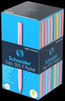 Długopis SCHNEIDER Tops 505, F, 1 szt., mix kolorów pastelowych - 7