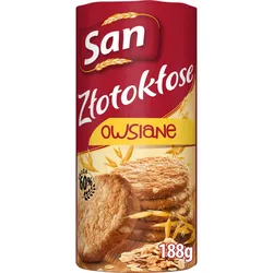 San Ciastka Złotokłose Owsiane 188G x 24 sztuki