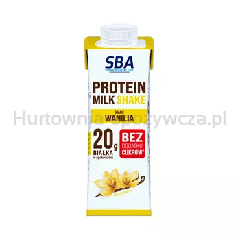 Mlekovita Napój mleczny proteinowy smak wanilia SBA 265g