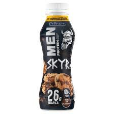 Bakoma Men Protein Skyr Jogurt pitny o smaku ciastka z czekoladą 300g