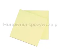 Q-Connect Bloczek samoprzylepny, 76x76mm, 1x100 kart., jasnożółty  - 2