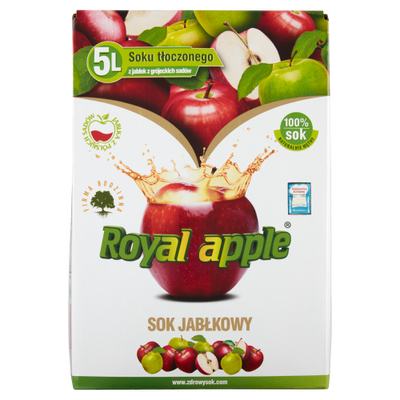 Royal Apple Sok Jabłkowy 100% 5L