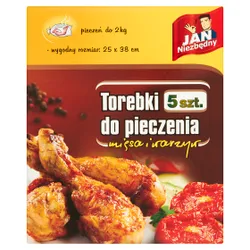 Jan Niezbędny Torebki Do Pieczenia 25X38Cm 5 Sztuk