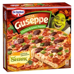 Dr.Oetker Pizza Guseppe Shrek Chorizo & Green Pepper 423g