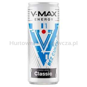 Napój Energetyczny V-Max Zero 250 Ml Mw Dobry Wybór Pusz