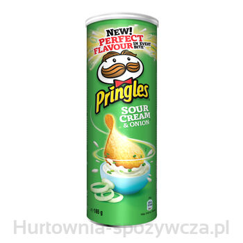 Pringles Sour Cream &Amp Onion 165G