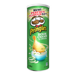 Pringles Sour Cream &Amp Onion 165G