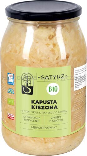 Kapusta Kiszona Bio 800 G - Sątyrz [BIO]