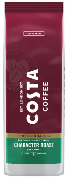 Kawa Costa Coffee Pro Brazilian Single Origin, Ziarnista, 1Kg