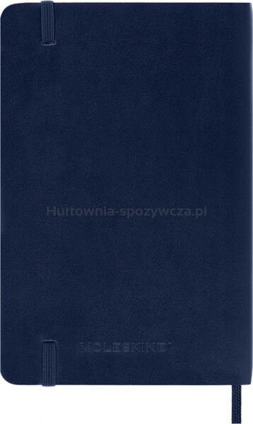 Notes MOLESKINE P (9x14cm) w linie, miękka oprawa, sapphire blue, 192 strony, niebieski - 10