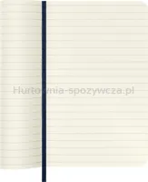 Notes MOLESKINE P (9x14cm) w linie, miękka oprawa, sapphire blue, 192 strony, niebieski - 6
