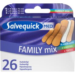 Salvequick Plastry Family Mix 26 Szt.