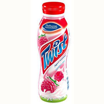 Twist Jogurt Pitny Malinowy 370G