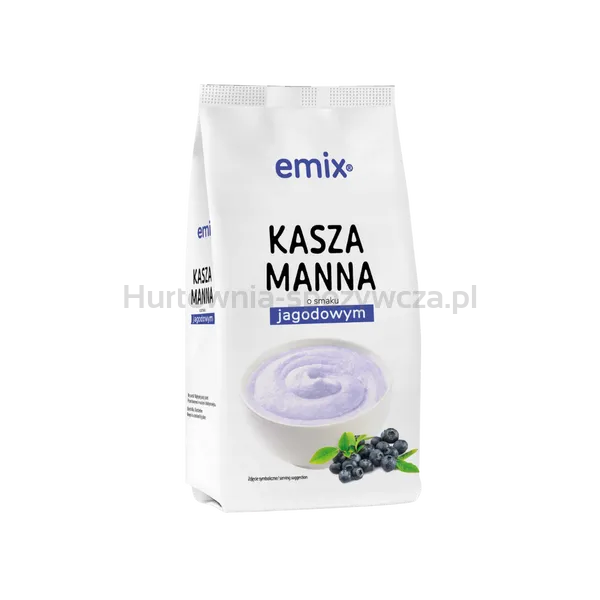 Emix Kasza manna o smaku jagodowym 500g